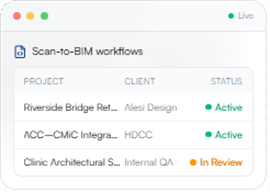 Connect the work across design, construction and asset operation